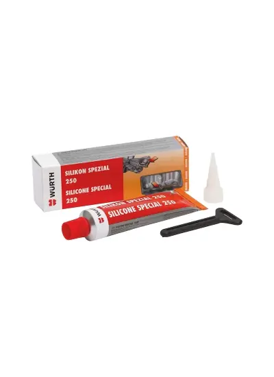 WÜRTH SİLİKON SIVI CONTA 250 C 70 ML SİYAH RENK