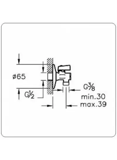 Artema A45200 Filtreli Ara Musluk