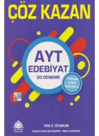 Çöz Kazan AYT Edebiyat 20 li Deneme Sınavı (Yeni)  (4022)