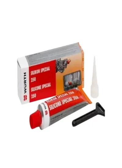 WÜRTH SİLİKON SIVI CONTA 250 C 70 ML SİYAH RENK