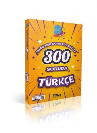 Fides 300 Soruda 8. Sınıf Türkçe  (4022)