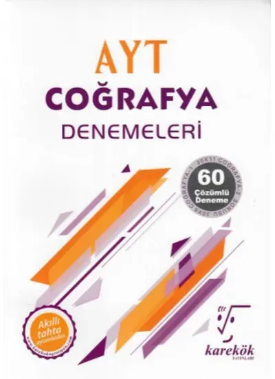 Karekök AYT Coğrafya Denemeleri (Yeni)  (4022)