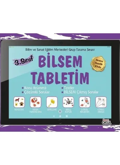 Hayat Okul 3. Sınıf Bilsem Tabletim (Yeni)  (4022)