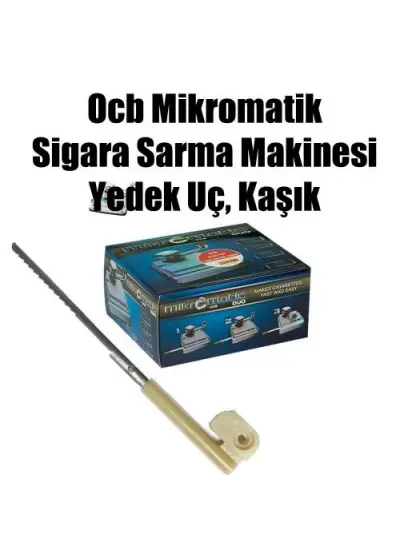 3lü Set Çelik Ocb Ürün Kesme Makinası Yedek Kaşık Yedek Uc Kürek