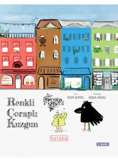 Renkli Çoraplı Kuzgun  (4022)