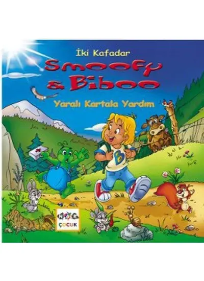 Yaralı Kartala Yardım / İki Kafadar Smoofy ve Biboo -6  (4022)