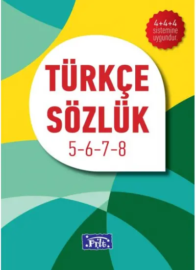 Parıltı İlköğretim Türkçe Sözlük 5-6-7-8  (4022)