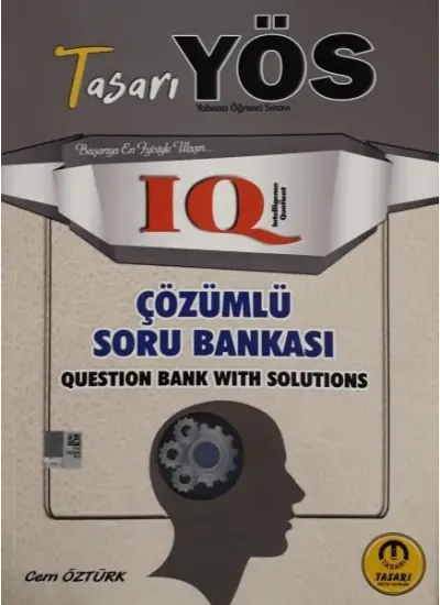 Tasarı YÖS IQ Çözümlü Soru Bankası (Yeni)  (4022)