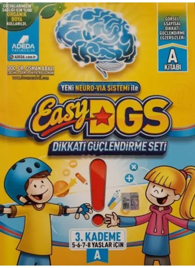 EASY Dikkati Güçlendirme Seti 5-8 yaş A Kitapçığı  (4022)