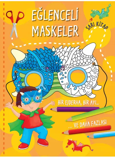 Eğlenceli Maskeler (Sarı Kitap)  (4022)