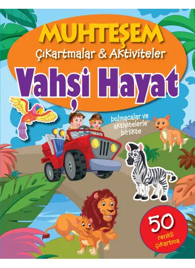 Muhteşem Çıkartmalar ve Aktiviteler - Vahşi Hayat  (4022)