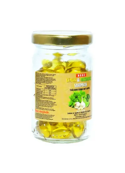 Limon Maydanoz Sarımsak Kürü 60 Kapsül