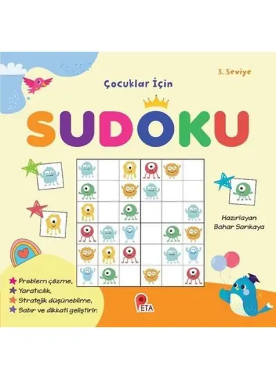 Çocuklar İçin Sudoku 3. Seviye  (4022)