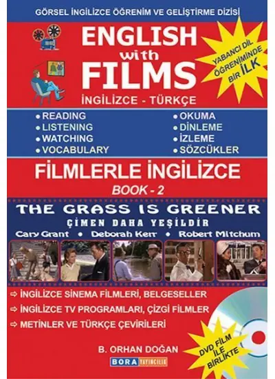 English with Films Book 2 (DVD'li)  (4022)