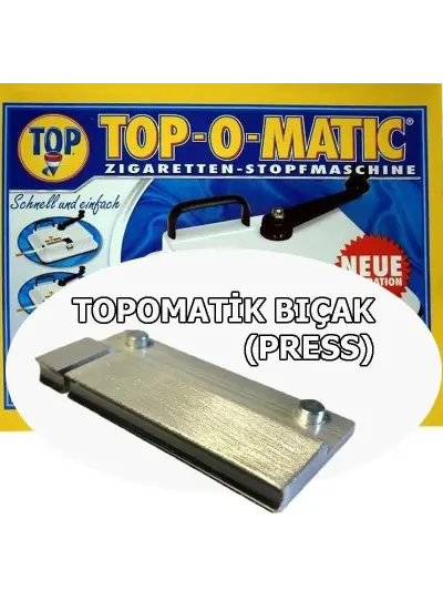 Top O Matic (çelik) Ürün Kesme Makinesi Bıçağı,topmatik Bıçağı