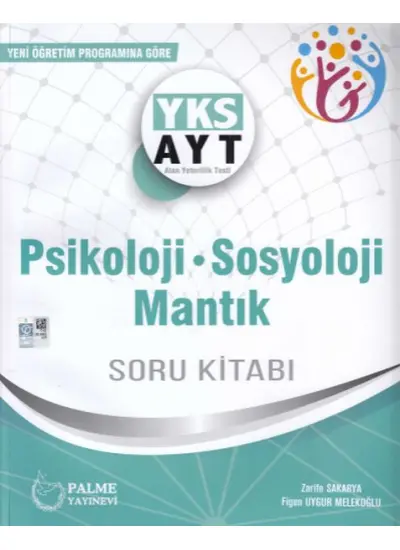 Palme AYT Psikoloji - Sosyoloji Mantık Soru Kitabı (Yeni)  (4022)