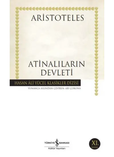 Atinalıların Devleti - Hasan Ali Yücel Klasikleri  (4022)