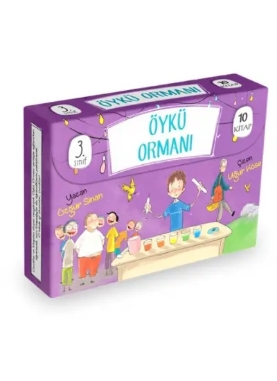 3. Sınıf Öykü Ormanı 10 Kitap Etkinlik  (4022)