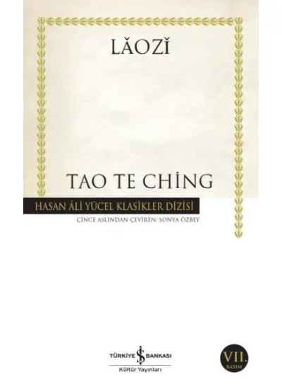 Tao Te Ching - Hasan Ali Yücel Klasikleri  (4022)