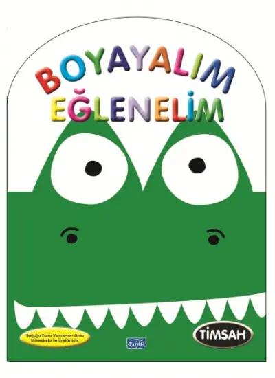 Boyayalım Eğlenelim Timsah  (4022)