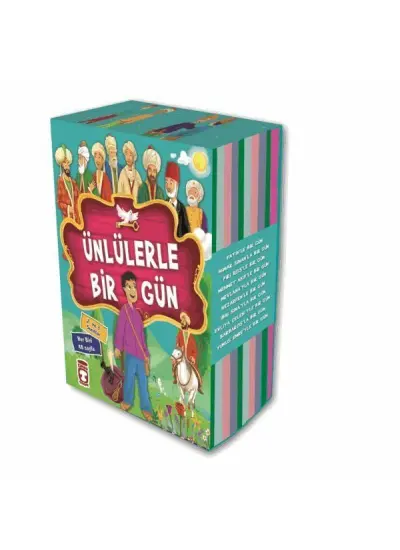 Ünlülerle Bir Gün (10 Kitap)  (4022)