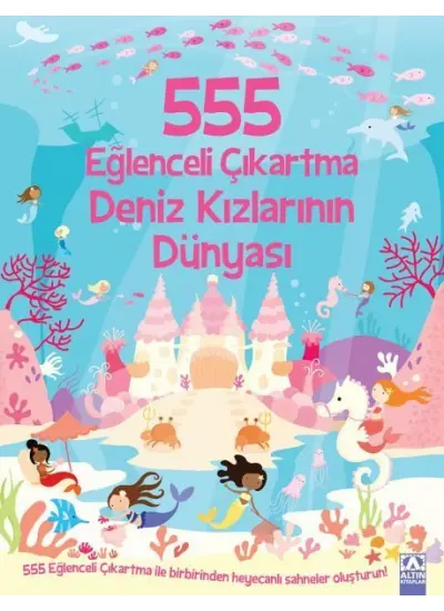 555 Eğlenceli Çıkartma Deniz Kızlarının Dünyası  (4022)