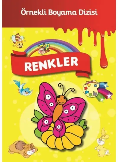 Örnekli Boyama - Renkler  (4022)