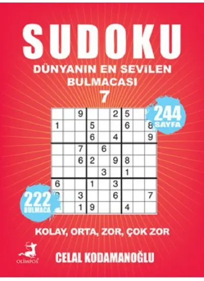 Sudoku - Dünyanın En Sevilen Bulmacası 7  (4022)