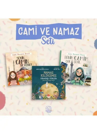 Cami ve Namaz Seti (3 Kitap)  (4022)