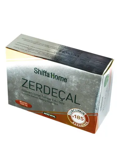 Shiffa Home Zerdeçal Ekstraktı Yumuşak 1300 Mg x 30 Kapsül