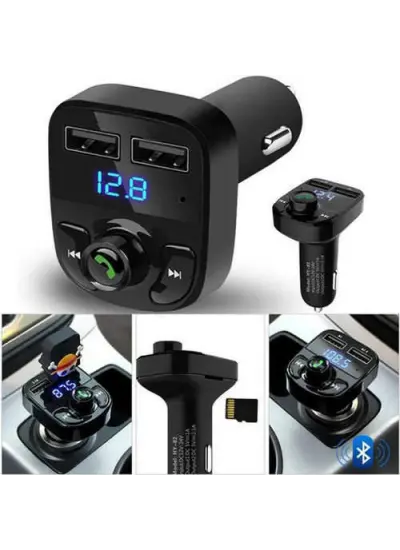 Carx8 Bluetooth Araç Kiti Fm Transmitter