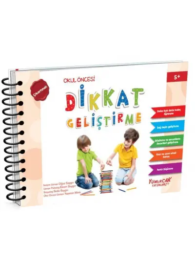 Dikkat Geliştirme 5 Yaş Kitabı  (4022)