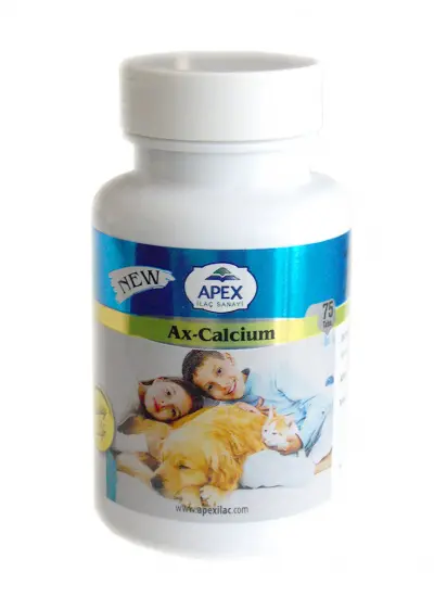 Kedi Kalsiyum Fosfor Katkısı - Ax Calcium 75 Tablet