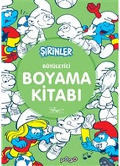 Büyüleyici Boyama Kitabı - Şirinler  (4022)