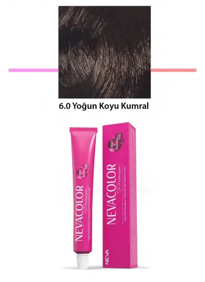 Premium 6.0 Yoğun Koyu Kumral - Kalıcı Krem Saç Boyası 50 g Tüp