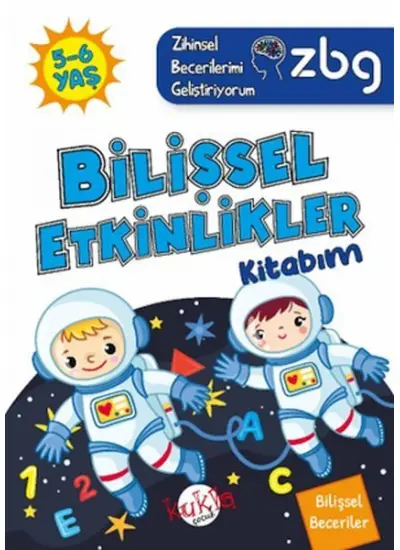 ZBG 5-6 Yaş Bilişsel Etkinlikler Kitabım  (4022)