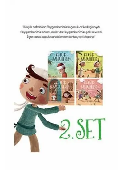 Küçük Sahabiler Seti 2 (4 Kitap)  (4022)