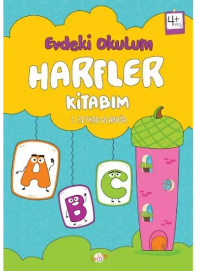 Evdeki Okulum Harfler Kitabım 4+Yaş  (4022)