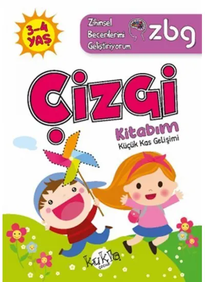 ZBG 3-4 Yaş Çizgi Kitabım  (4022)