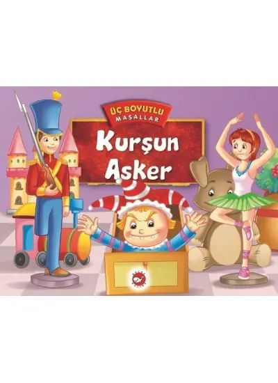 Üç Boyutlu Masallar - Kurşun Asker (Ciltli)  (4022)