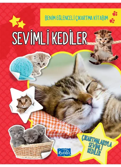 Sevimli Kediler -  Benim eğlenceli Çıkartma Kitabım  (4022)