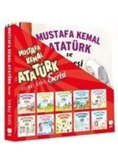 Mustafa Kemal Atatürk Serisi (10 Kitap Takım)  (4022)