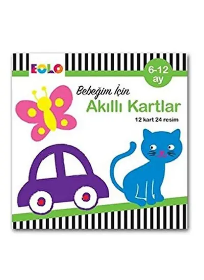 Eğitici Kartlar-Bebeğim için Akıllı Kartlar 6-12 ay  (4022)