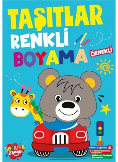 Renkli Boyama Taşıtlar  (4022)