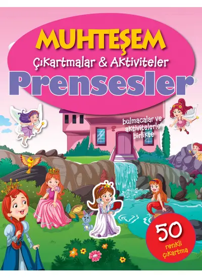 Muhteşem Çıkartmalar ve Aktiviteler - Prensesler  (4022)