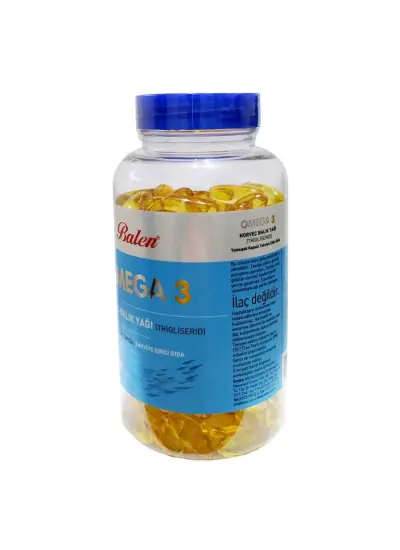 Omega 3 Norveç Balık Yağı İçeren 200 Kapsül (1380 MG - Trigliserid Form)