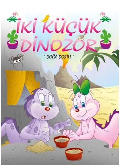 İki Küçük Dinozor - Doğa Dostu  (4022)