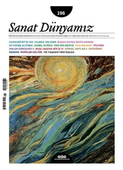 Sanat Dünyamız Sayı: 196  (4022)