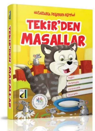 Masallarla Değerler Eğitimi - Tekirden Masallar (Ciltli)  (4022)