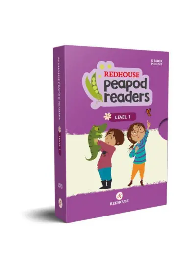 Peapod Readers İngilizce Hikâye Seti 5 Kitap - Level 1  (4022)